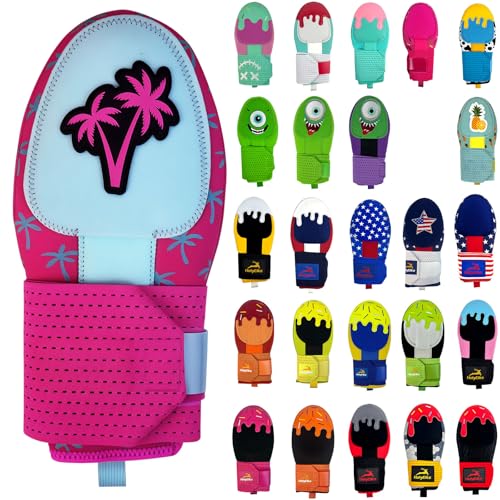 HolyElks Sliding Mitt,Baseball Softball Sliding Glove for Kid Youth Adult - Flexible,Breathable,Durable,Easy to Wear (Coconut Tree, Adult)