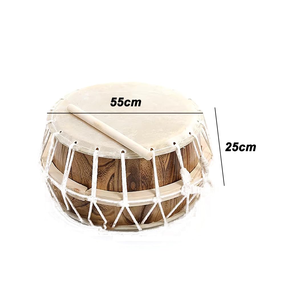 Pleciony okrągły bęben, koreański ludowy instrument muzyczny, bębny rolnicze, w tym podudzia