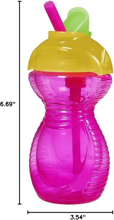 Munchkin 15424 Click Lock Flip Straw Cup