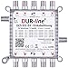 Produktbild DUR-line DCS 551-24 - preiswerte Einkabellösung für 24 Teilnehmer für Quattro LNB - 1 x 24 SCR/DCSS User Bands - kaskadierbar [Digital, HDTV, FullHD, 4K, UHD]