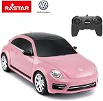 Rastar 1:24 Beetle RC Car Model Car VW Beetle Diecast Girls Remote Control Car for Girls 8-10