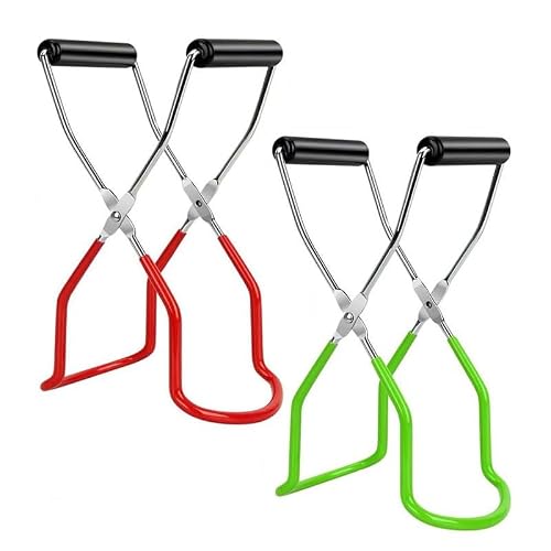 MAGAUSVZVK 2pcs-Canning clips provide a secure grip, preventing slippage and making can handling effortless and durable.
