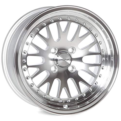 Circuit Performance CP21 15×8 Silver/Machined 4×100 [+25mm]
