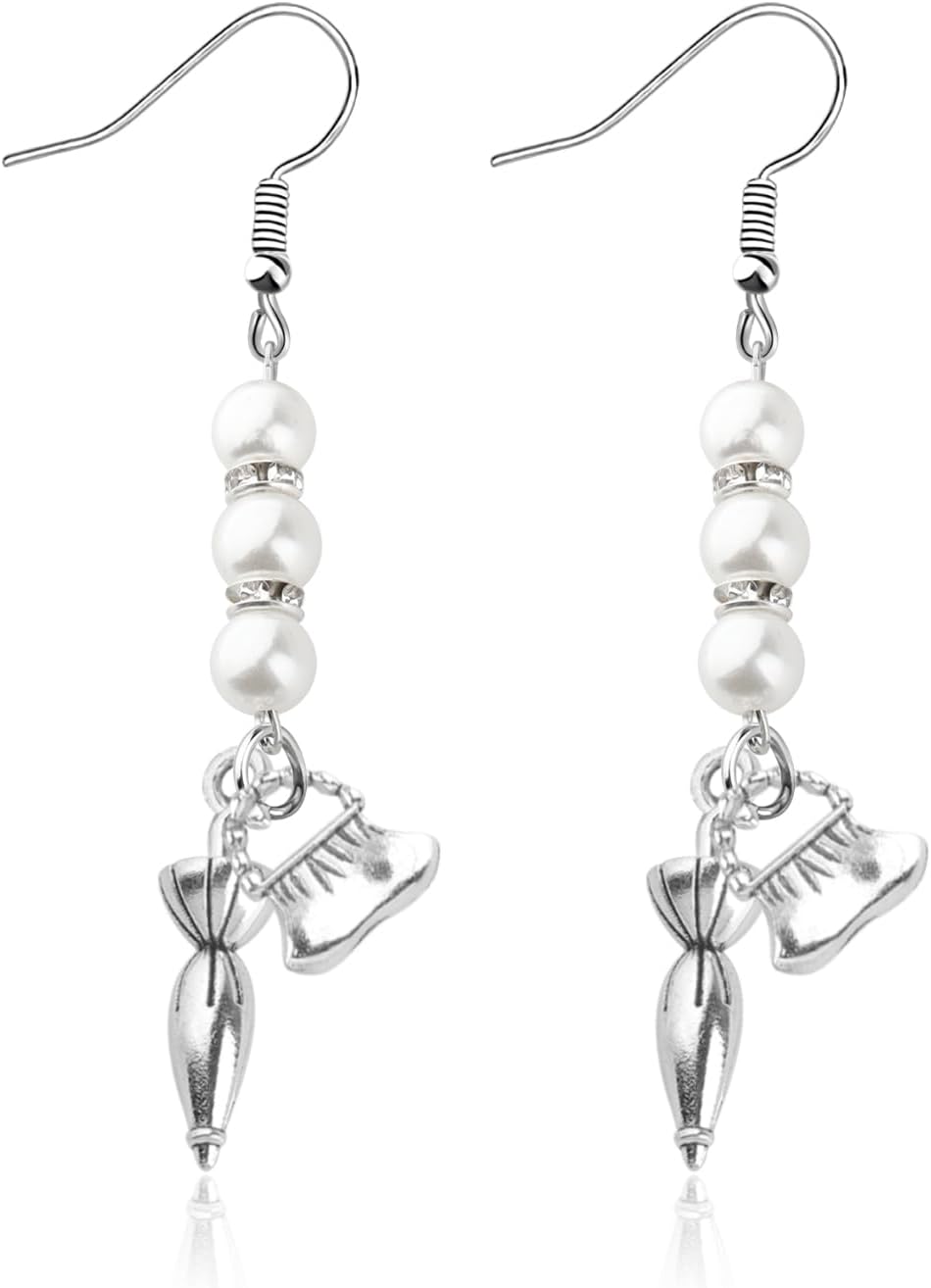 LQRI Fantasy Movie Inspired Gifts For Women Umbrella Pendant Earrings Storybook Lover Gifts Mary Merchandise