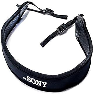 HANUMEX® Neck and Shoulder, Load Bearing Neoprene Black Color Elastic DSLR Camera Strap/Camera Belt for Sony All Series DS... Price In India