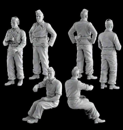 Dragon Models 1/35 Panzer-Regiment 7 con figura Generaloberst Guderian miniatura 2