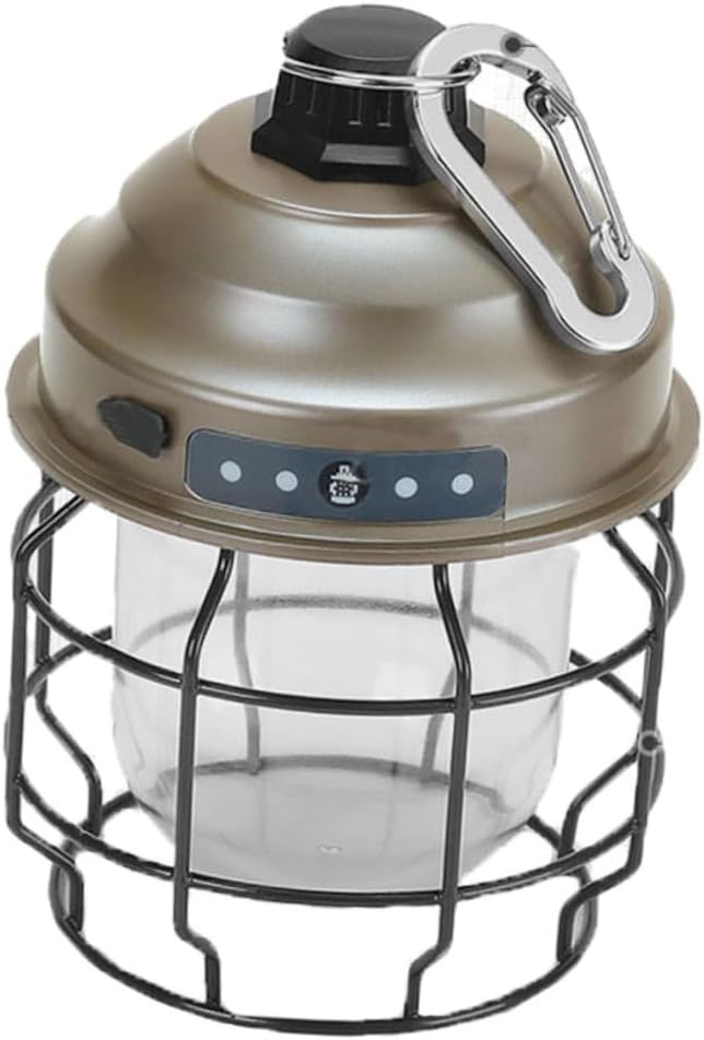 Rechargeable Tent Hanging Lamp Portable USB Camping Light Multi-Functional Lantern for Outdoor Use Lightweight and Durable Design for Hiking and Emergency Situations