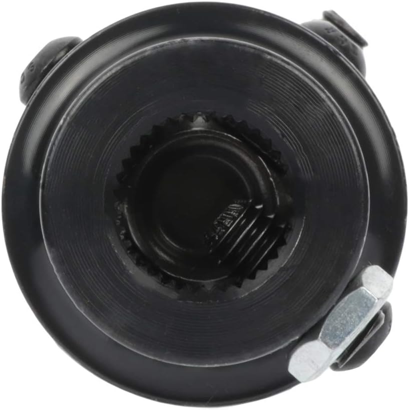 SCITOO 11/16-36 Spline X 3/4 DD Steering Shaft Universal U-Joint Black Single, 83mm Working Angle 35 Degree