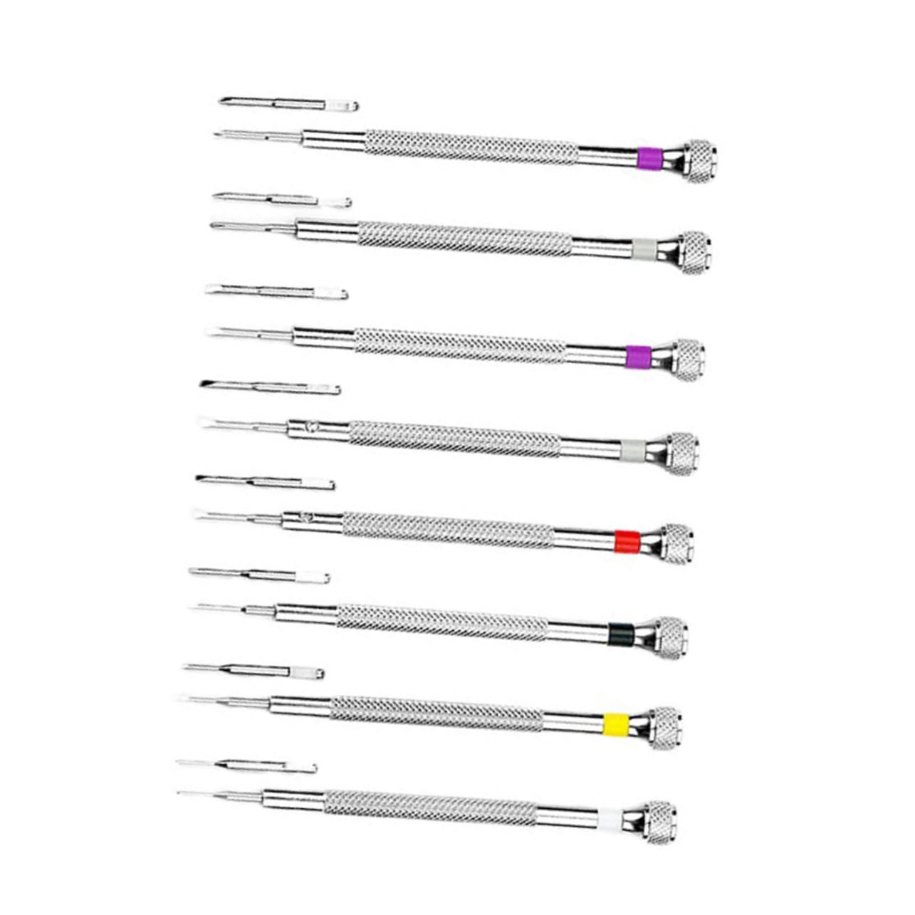 Kit de Destornilladores de Precisión de Acero, 8 Piezas para Reparación