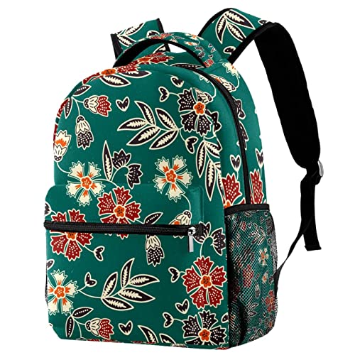 Sac à dos campus fleuri idéal pour les sorties de week-end et les cours