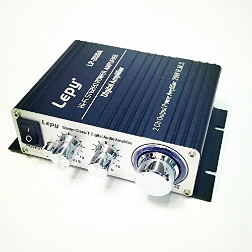 Amazon | LEPY LP-2020A+ デジタルアンプ ブラック+12V5A