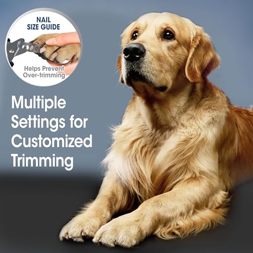 Four Paws Magic Coat Professional Series Deluxe Dog Nail Clipper with Size Guide, Claw Trimmer for Dogs, 1 Count - Thumbnail 4