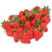 20Pcs Fresas Artificiales Fresa Artificial Realista…