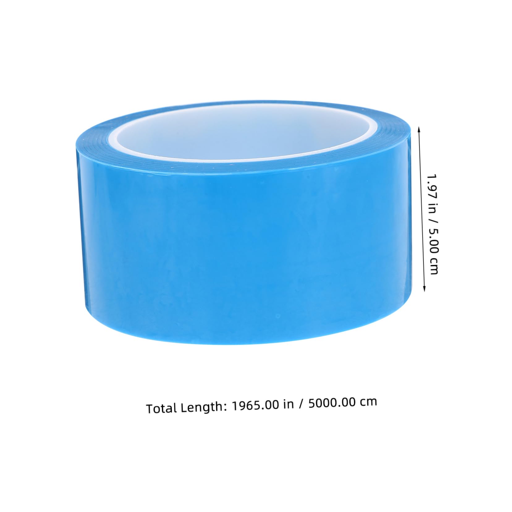 SOLUSTRE Home Appliance Tape Blue Freezer Adhesive Roll 50m Heat Transfer Tape for Refrigerator No Residue Stretchy Heat Resistant