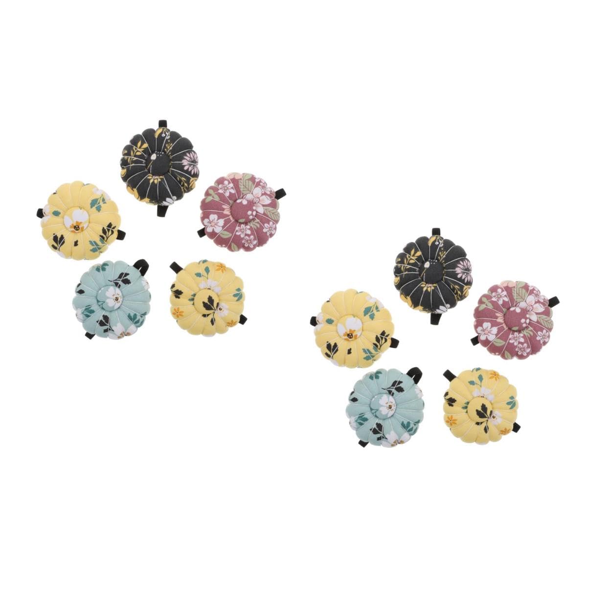 NUOBESTY 10stücke Teiliges DIY Nähzubehör Magnetischer Nadelkissen Halter Im Vintage-Stil Für Einfaches Einstecken Von Nadeln Für Handarbeiten Und Stickerei Bequem Tragbar Und