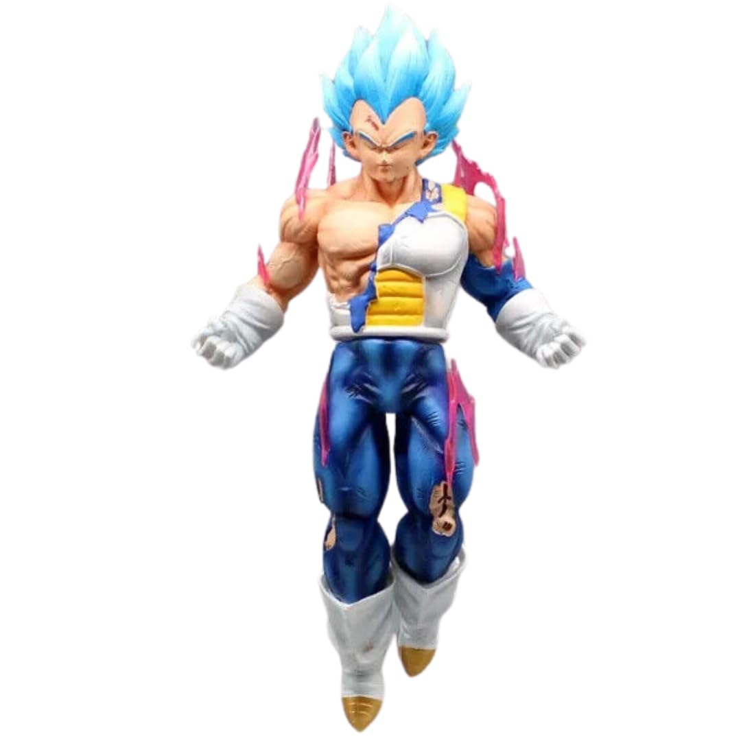 Blue Aura Vegeta Action Figure Height- 20 CM Vegeta Figure Multicolour PVC | Vegeta Self Destrct (B0D73F8PB4) Amazon Price History, Amazon Price Tracker