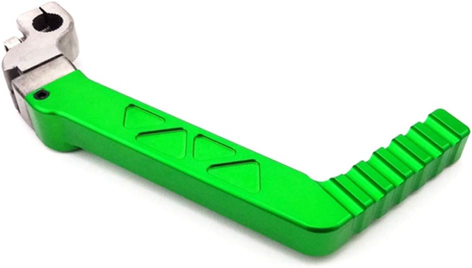 Race-Guy 13mm CNC Aluminum Green Kick Starter Lever for 50cc 70 90cc 110cc 125cc 150cc 160cc Chinese Pit Dirt Bike Motocross