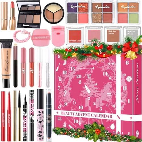 Amazon.com : Makeup Advent Calendar 2025 for Women & Teen Girls, 24 ...