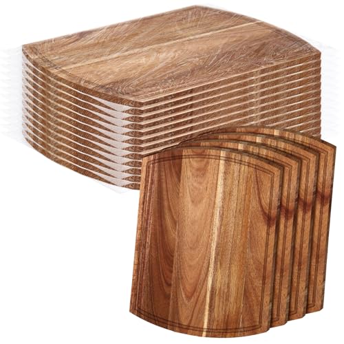 Patelai Tabla Rectangular de Madera Acacia 12 Piezas miniatura 1