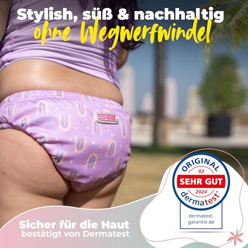 KIDVERSE Schwimmwindel Baby 1-2 Jahre - Schwimmwindeln wiederverwendbar – Ansicht 4