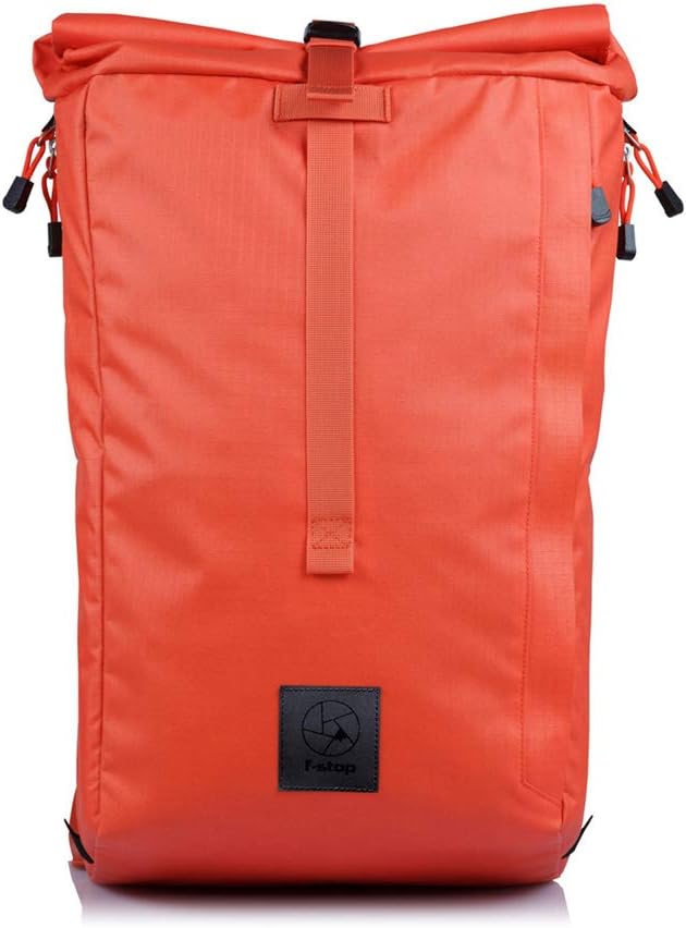f-stop - Dalston Urban Camera Pack - 21L Capacity Rolltop Backpack with Internal Compartment for Photo Gear - Nasturtium Orange