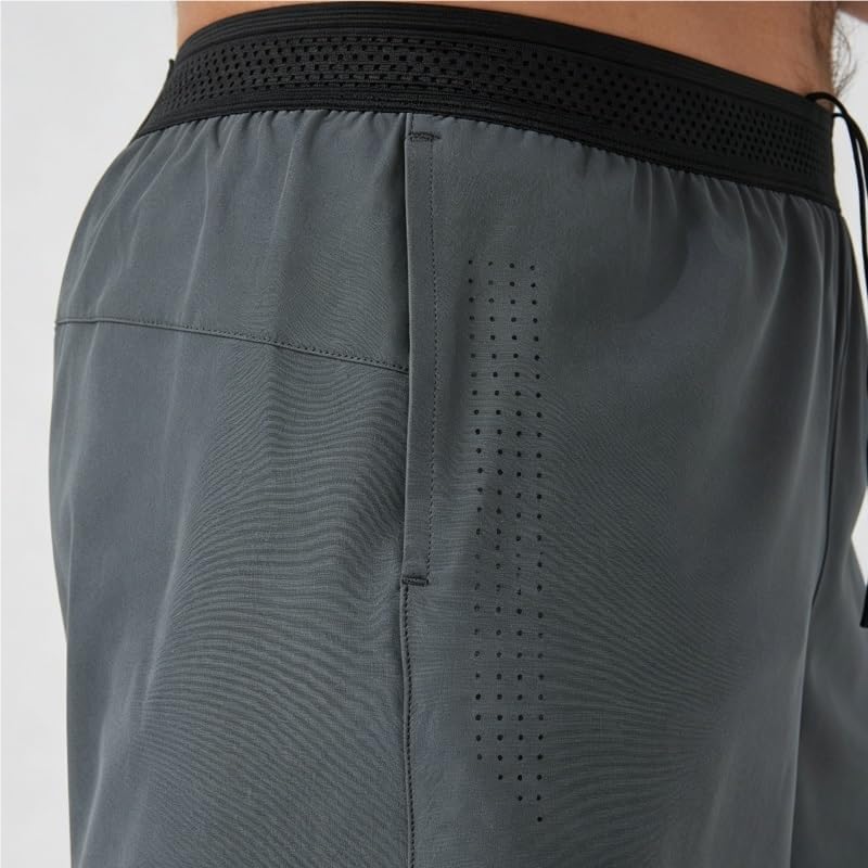 Men's 2-in-1 Running Shorts Quick Dry Breathable Athletic Workout for Gym Marathon Outdoor