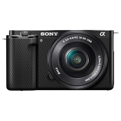 �J���� �ی샌�U�[�t�B���� �J�����{�� �ی�t�B���� Sony ZV-E10 �J���� + SELP1650 16-50mm�����Y �p 3M�ޗ� �}�g���b�N�X�u���b�N