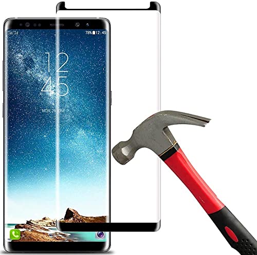 ã2-PACKãDesigned for Samsung Galaxy Note 8 Screen Protector, Case Friendly, Anti-Bubble, 3D Curved, Full Coverage, 9H Hardness, HD Clear, Samsung Note 8 Screen Protector Tempered Glass Cell phone Film