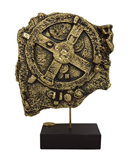 Talos Artifacts Antikythera Mechanism Sculpture The Ancient Greek First Computer In History Alabaster With Bronze Effect #TOP2