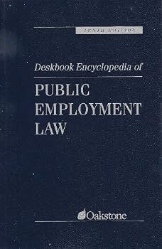 Leather Bound Deskbook Encyclopedia of Public Employment Law 10th Book