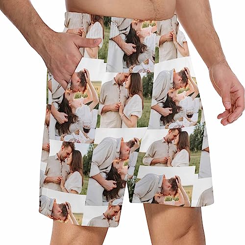 Custom Face Pajama Pants Personalized Pajama Bottoms Shorts Customized PJ Pants with Photo Sleepwear Gifts for Men3