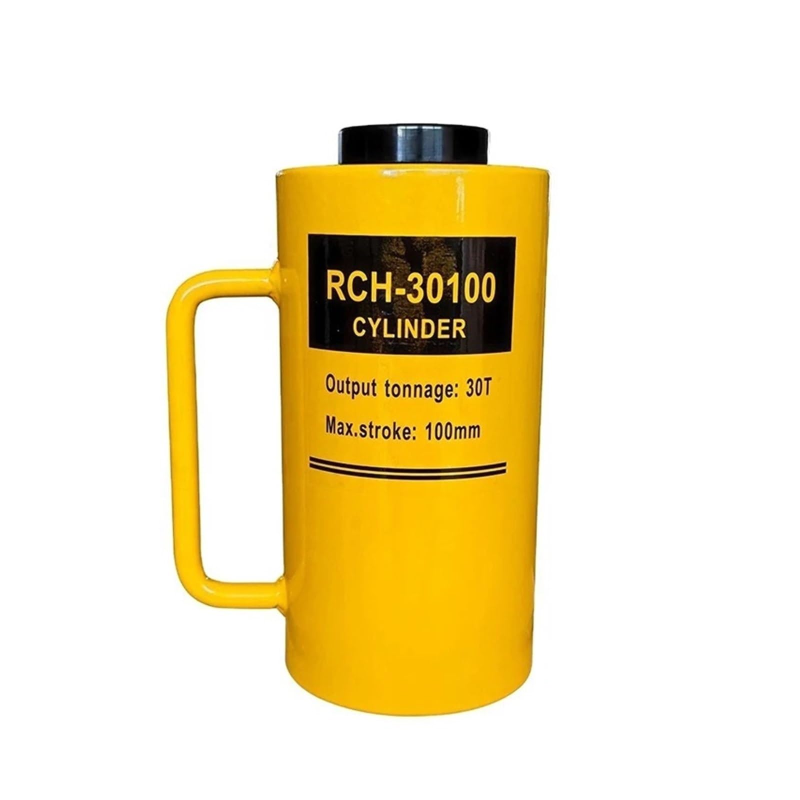 DUOCAI Hydraulic Ram Jack Multi-Section Stroke RCH-30100 Single-acting Hollow Hydraulic Cylinder