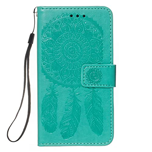 Coque iPhone XR portefeuille verte : protégez votre écran et rangez vos cartes
