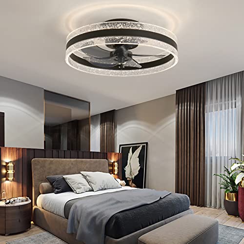 Ventilateur de plafond avec lampe LED et télécommande 6 vitesses - 3