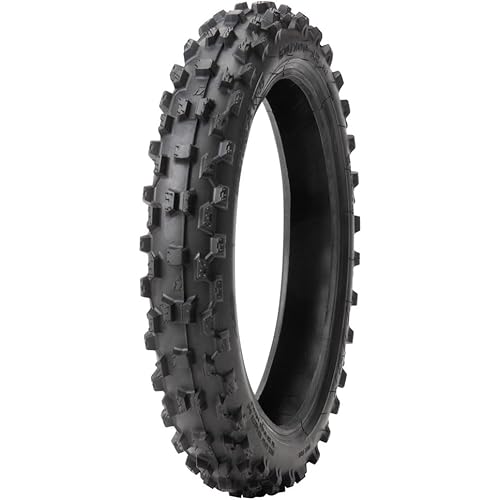Tusk EMEX T-35® Soft/Intermediate Terrain Tire – 60/100x12 Front or Rear – Deep Tread Off-Road Trail– Tube Type Motocross Motorcycle Dirt Bike Tire