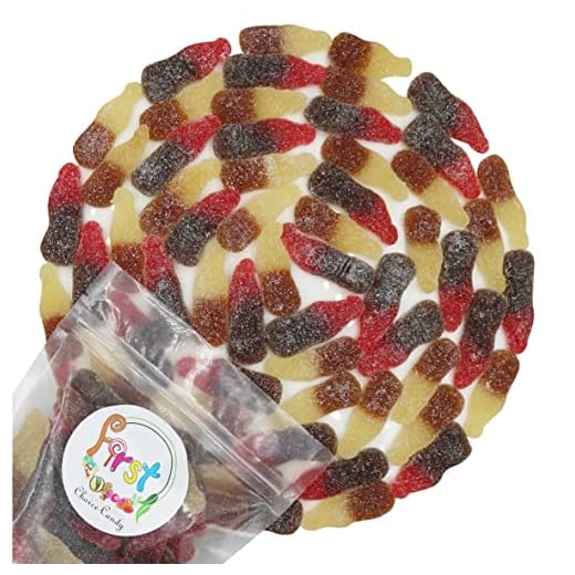 Gummy Sour Cola Bottles (Sour Mix, 2 Pound (Pack of 1))