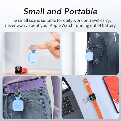 image for HUOTO Charging Adapter, 1200mAh Battery Powered Portable Wireless Char