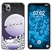 Produktbild PhoneNatic Case kompatibel mit Apple iPhone 11 Pro Silikon-Hülle X Mas Weihnachten Santa - Night M5