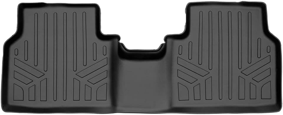 SMARTLINER Custom Fit All Weather 2nd Row Floor Mat Liners Compatible with 2021-2025 Volkswagen ID.4 - Image 3