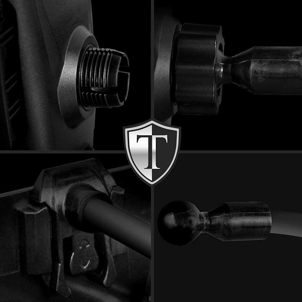 Titan Dash Mount Phone Holder for Jeep Wrangler with Two Clamp Holders for Phones. Three Rugged Multi-Purpose Tray Buckle Slots for Camera, GPS, and Mobile Devices. Fits JK Models 2011-2018