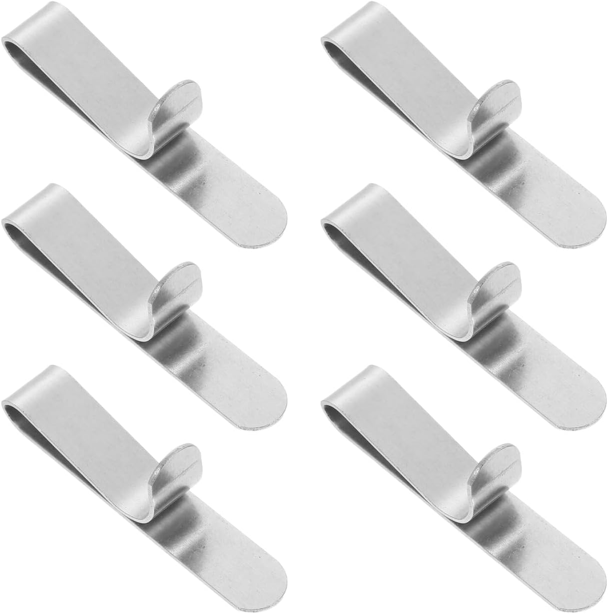 MAGICLULU 6pcs Stainless Steel Cake Ring Clips Adjustable Baking Ring Fixing Buckles for Mousse Pastry Muffin Cookie and Dessert Making 2.51 in Kitchen Tools