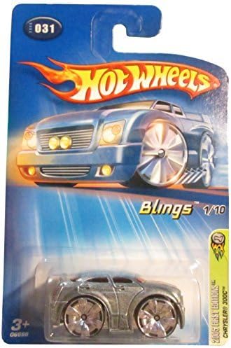 Hot Wheels 2005 First Edition 031 CHRYSLER 300C BLINGS 1/10 1:64 Scale Die-cast Collectible Car by Mattel