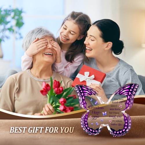 Decoración Acrílica Mariposa para Abuela miniatura 2