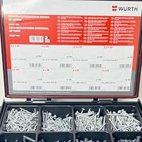 Würth Schrauben & Dübel Set im ASSY Systemkoffer Shark Nylondübel 1000 Teile – Ansicht 2