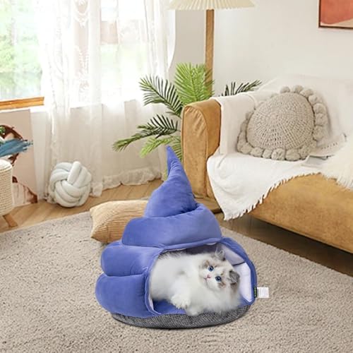 Cama de gato en forma de caca divertida para decorar salones modernos 6