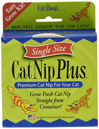 Cat-A'bout Single-Cat CatNip Plus Tub 250 milligrams by MiracleCorp/Gimborn