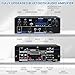 Bluetooth Amplifier AK-55 Plus Stereo Receivers Amp 2.0 Channel RMS 70W x2 Mini Power Amplifier Home Audio for Speakers with TPA3116D2 Chips, BT/USB/AUX,Optical & Coaxial Inputs, FM Radio, MIC/Echo
