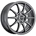 Vision Venom 16 Gunmetal Wheel / Rim 5x112 & 5x4.5 with a 38mm Offset and a 73.1 Hub Bore. Partnumber 425-6720GM38