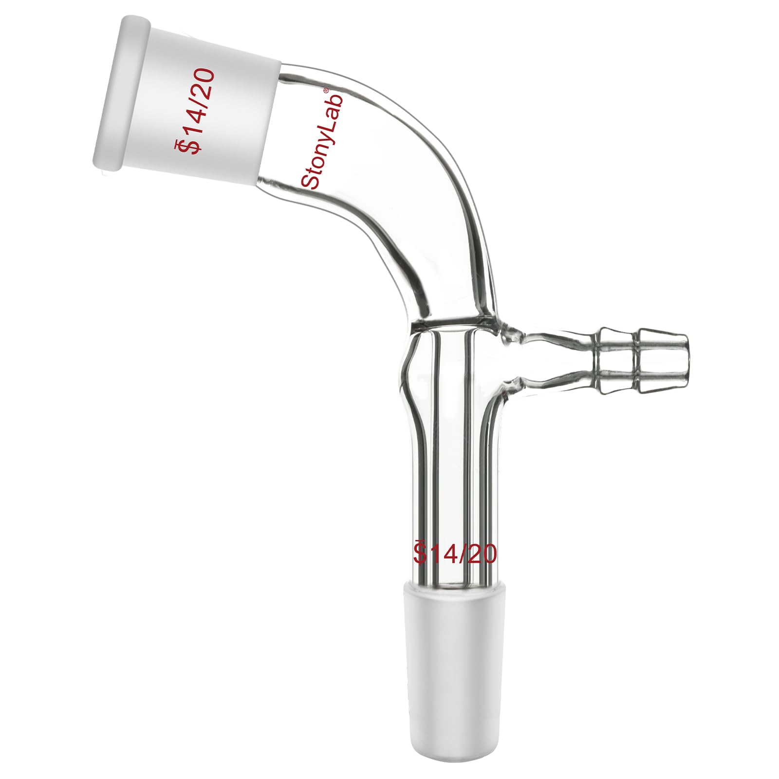 Stonylab Glas Adapter 19/22 Auf 24/40 - Vergrößerungsadapter Für Labor Glasgeräte