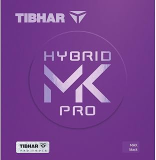 TIBHAR(TIBHAR) 乒乓球橡胶 混合动力 MK PRO (Max 红色)